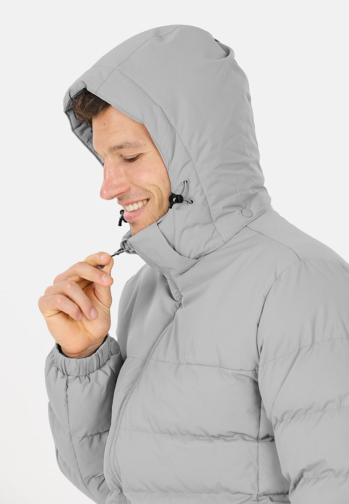 Carseno Puff – Quilted Jacket in Ultimate Grey