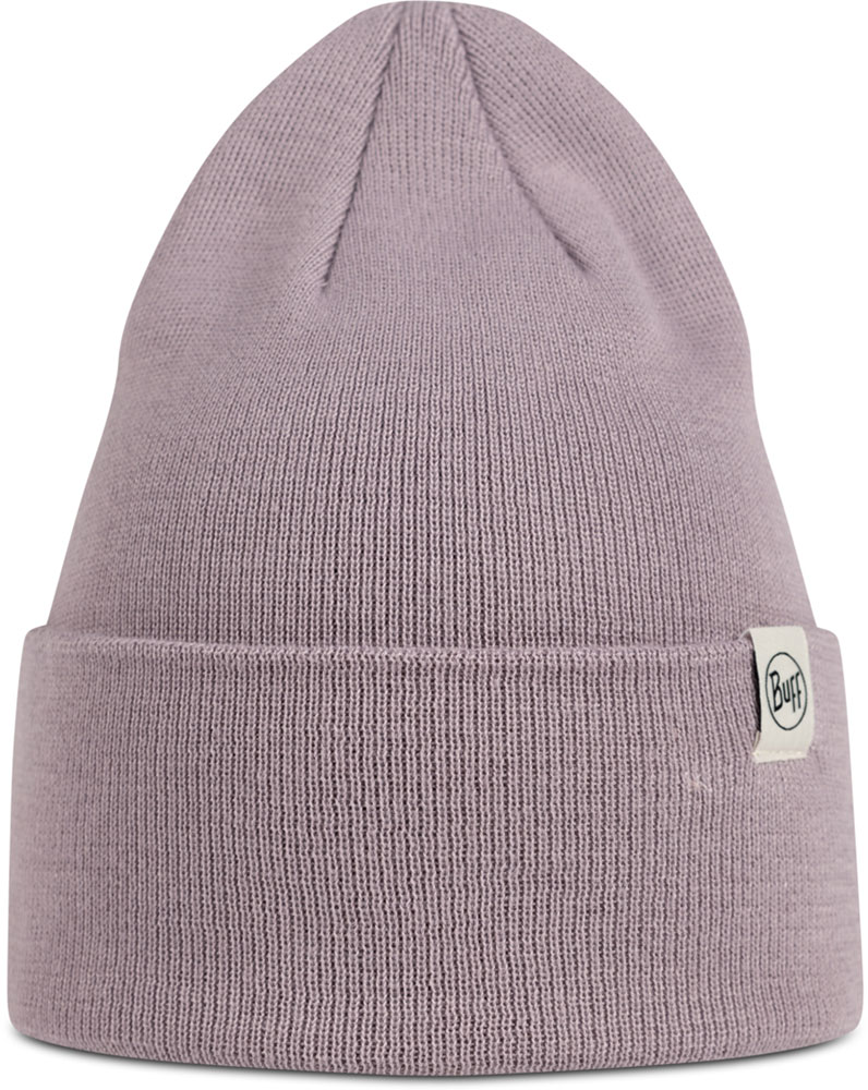 Knitted Beanie ERVINY - Liliowa czapka