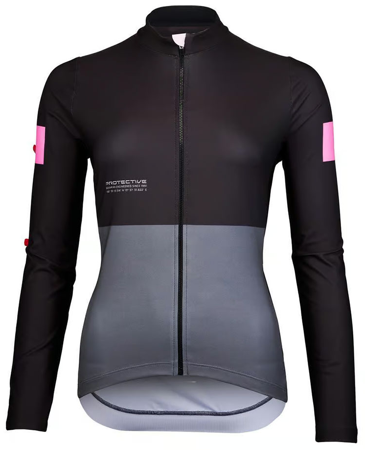 Rush Rider - Maillot à manches longues pour femme, noir