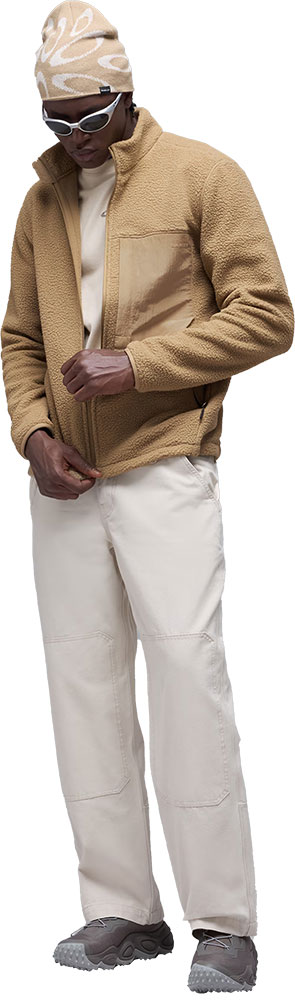 Snowdrift Mountain Fire Sherpa Full Zip - Fleecejacke Pebble