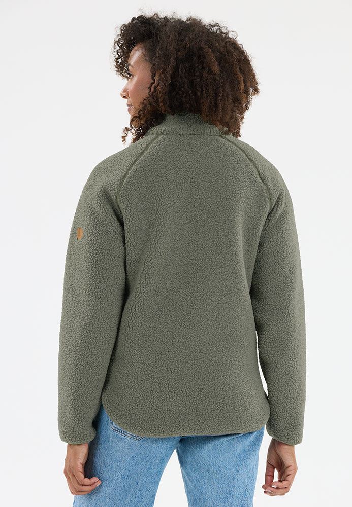 Pioneer Teddy - Veste polaire pour femme, couleur « Dusty Olive »