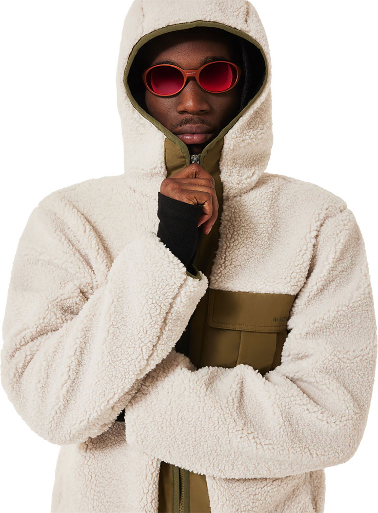 Snowdrift Full Zip Sherpa - Fleecejacke Mist