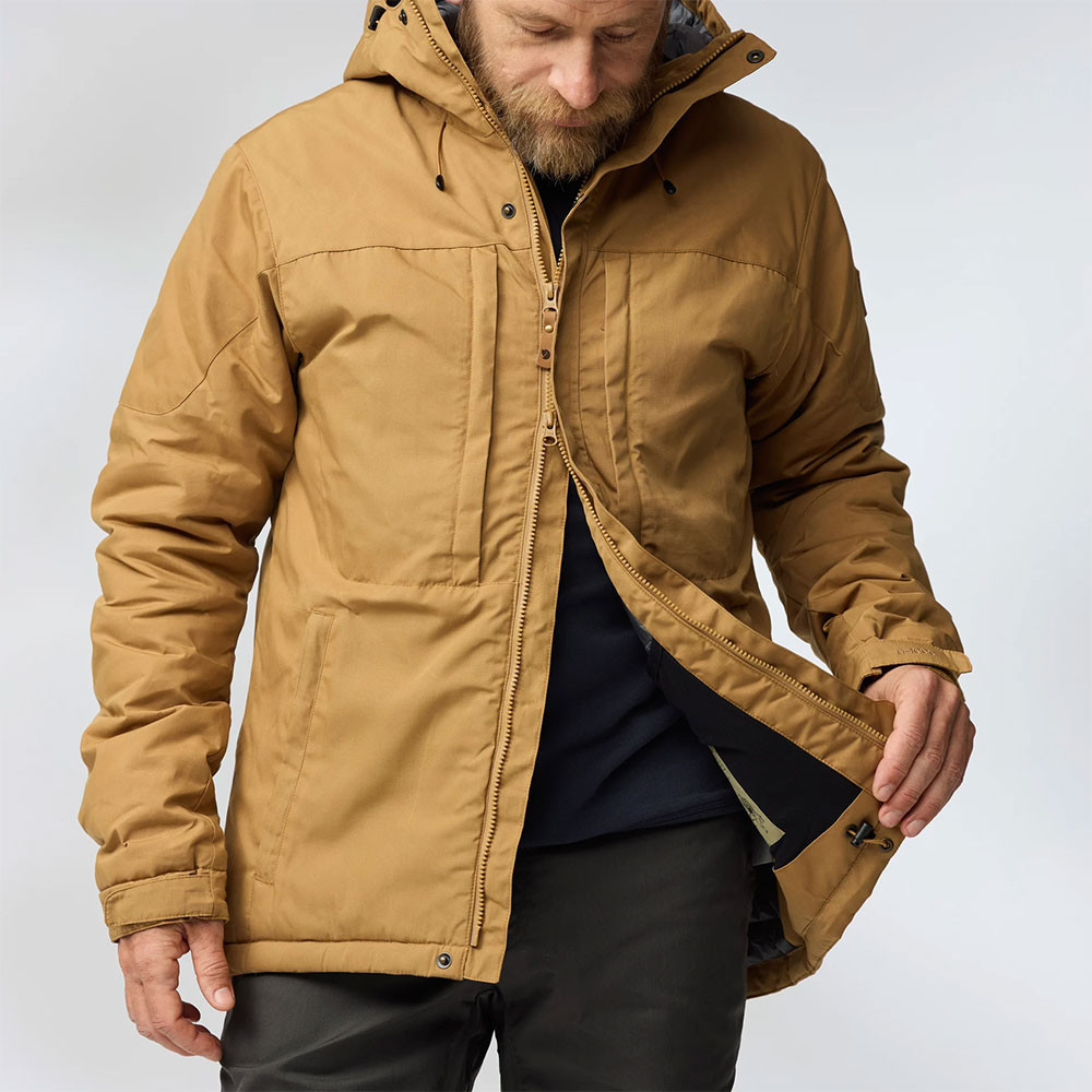 Skogsö Padded - Winterjacke Black Oak