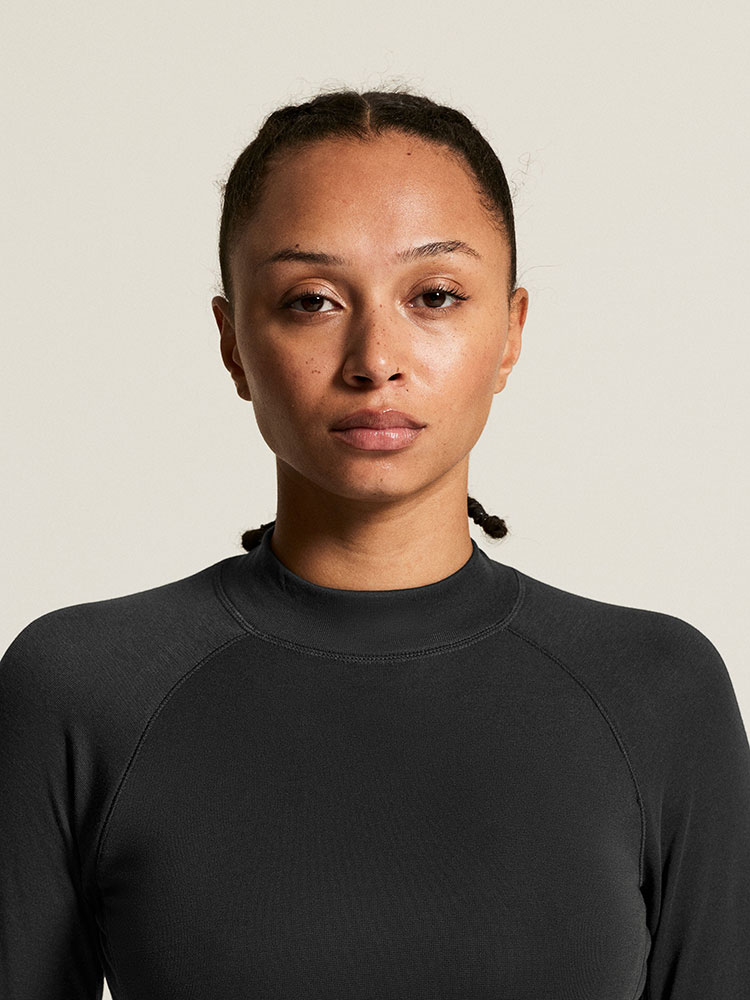 Thermal Base Layer Set – Women’s Functional Baselayer Set Black