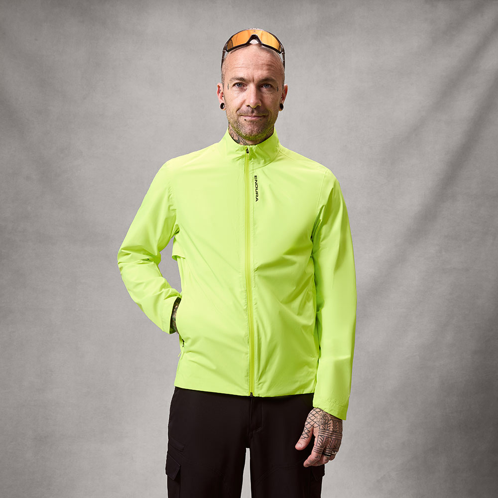 Loop Rout – MTB Rain Jacket Yellow