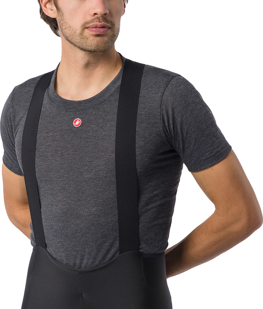 Nano Rain – Bib Shorts with Pad Black