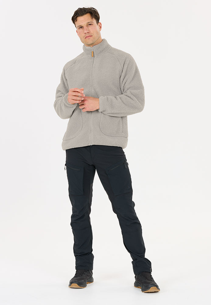 Pioner Teddy - Fleecejacke Ultimate Gray