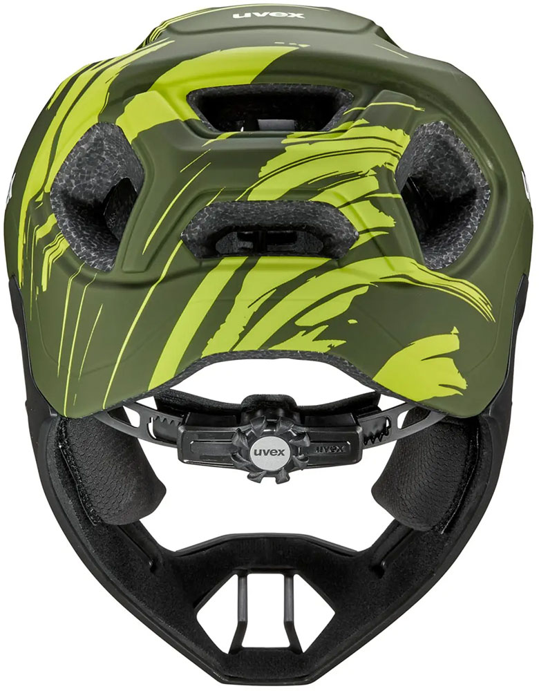 react jr - Casco Integral Juvenil Oliva Oscuro Mate