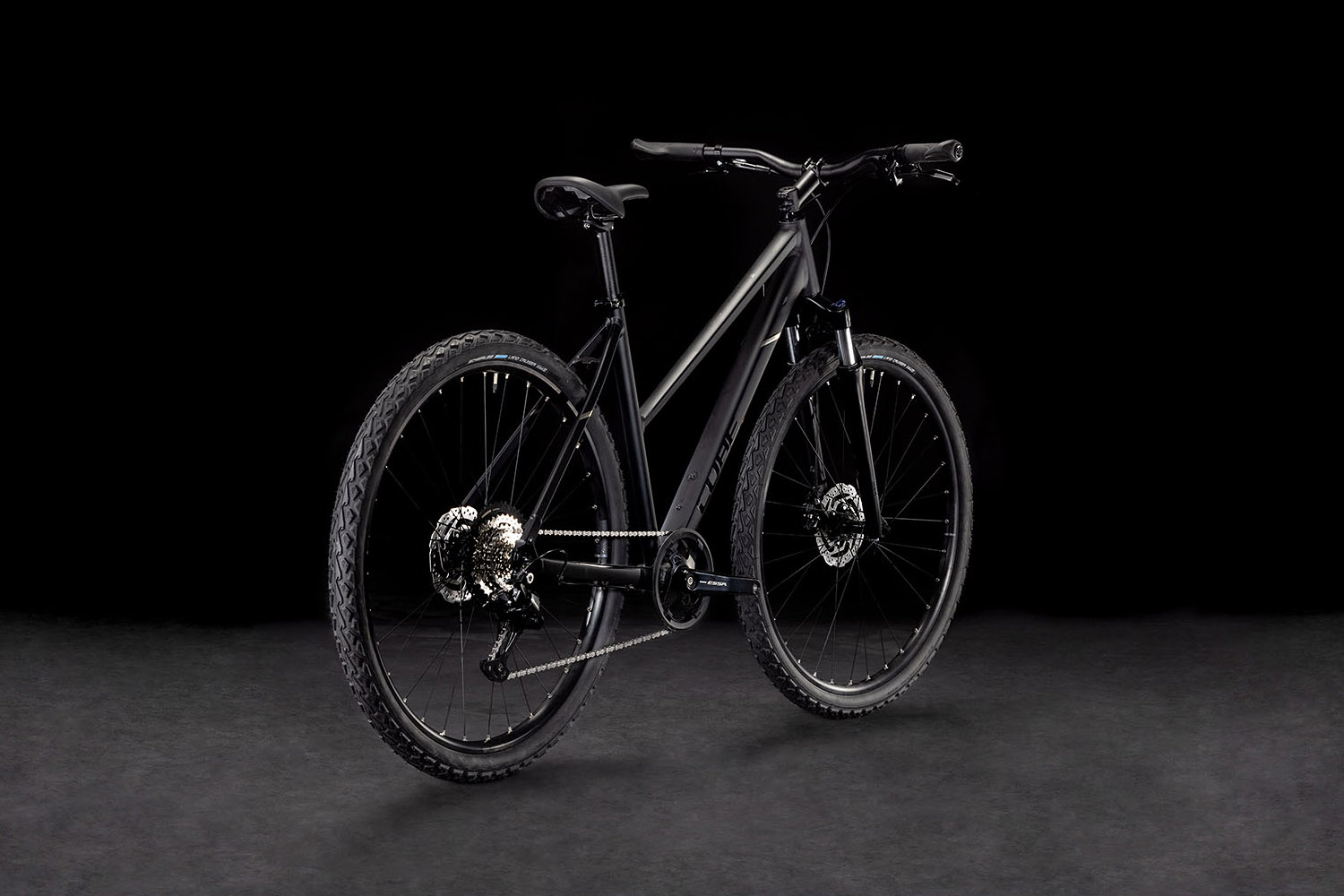 Cube Nature ONE Lady black´n´black Women's Cross Bike | Bike-Discount