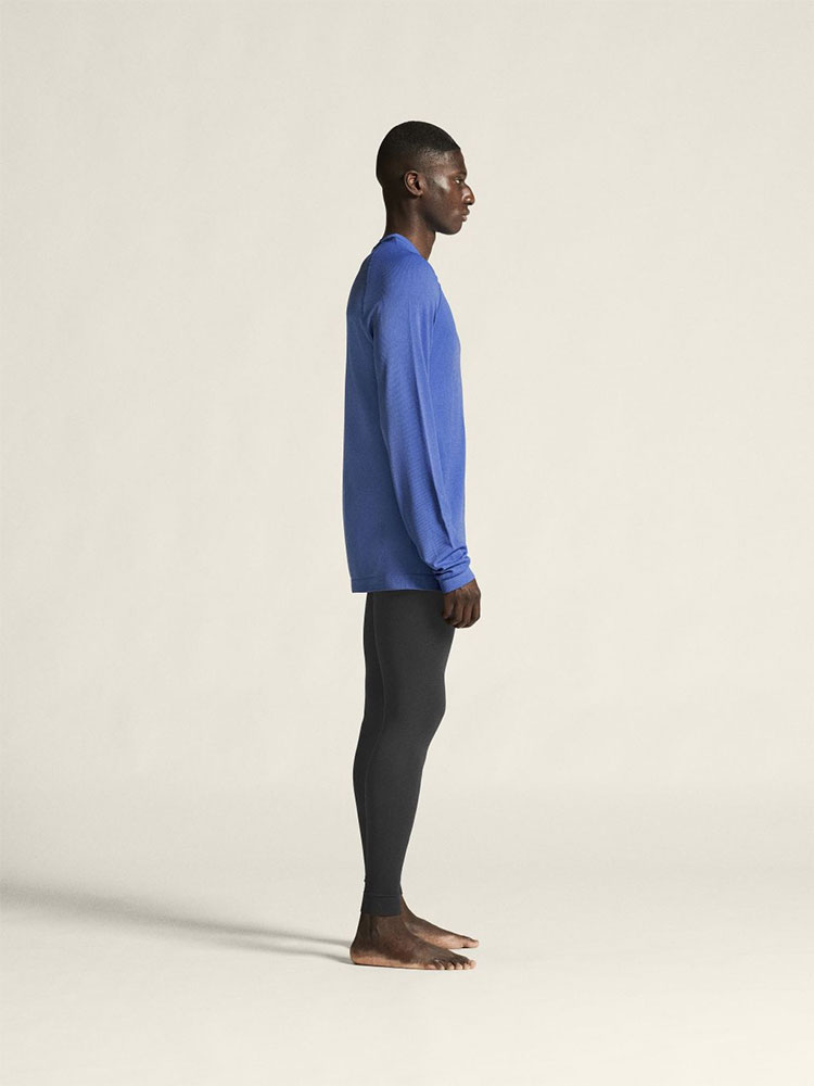 Active Comfort 2 Long-Sleeved Functional Undershirt, Ink Blue