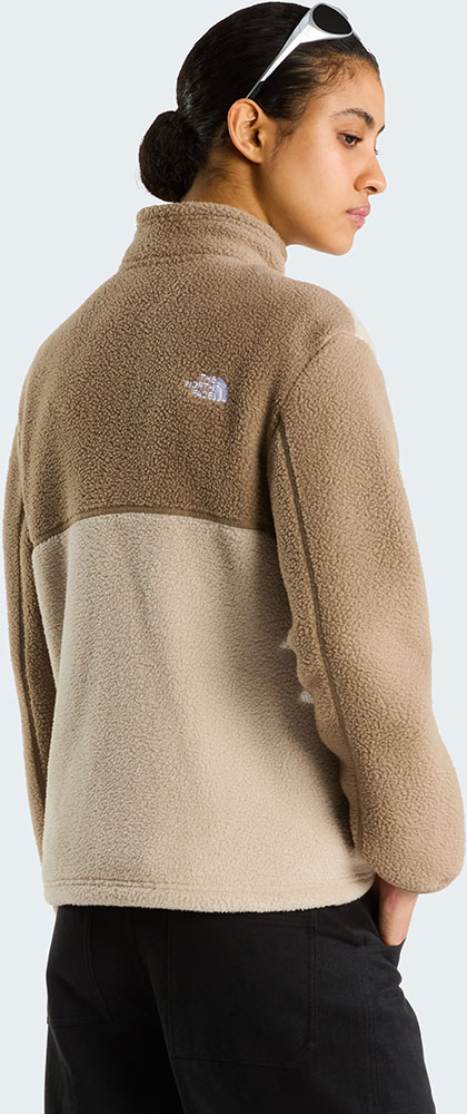 Yumiori Full Zip - Giacca in pile da donna Timeless Taupe
