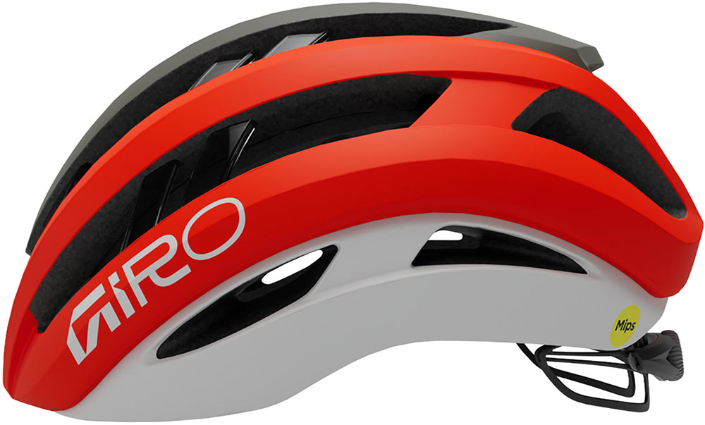 Aries Spherical Matte Flame Red - Rennradhelm