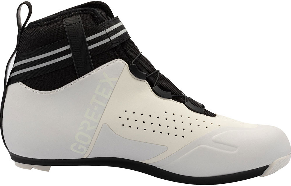Nix S GTX – Winter Road Cycling Shoes White and Black