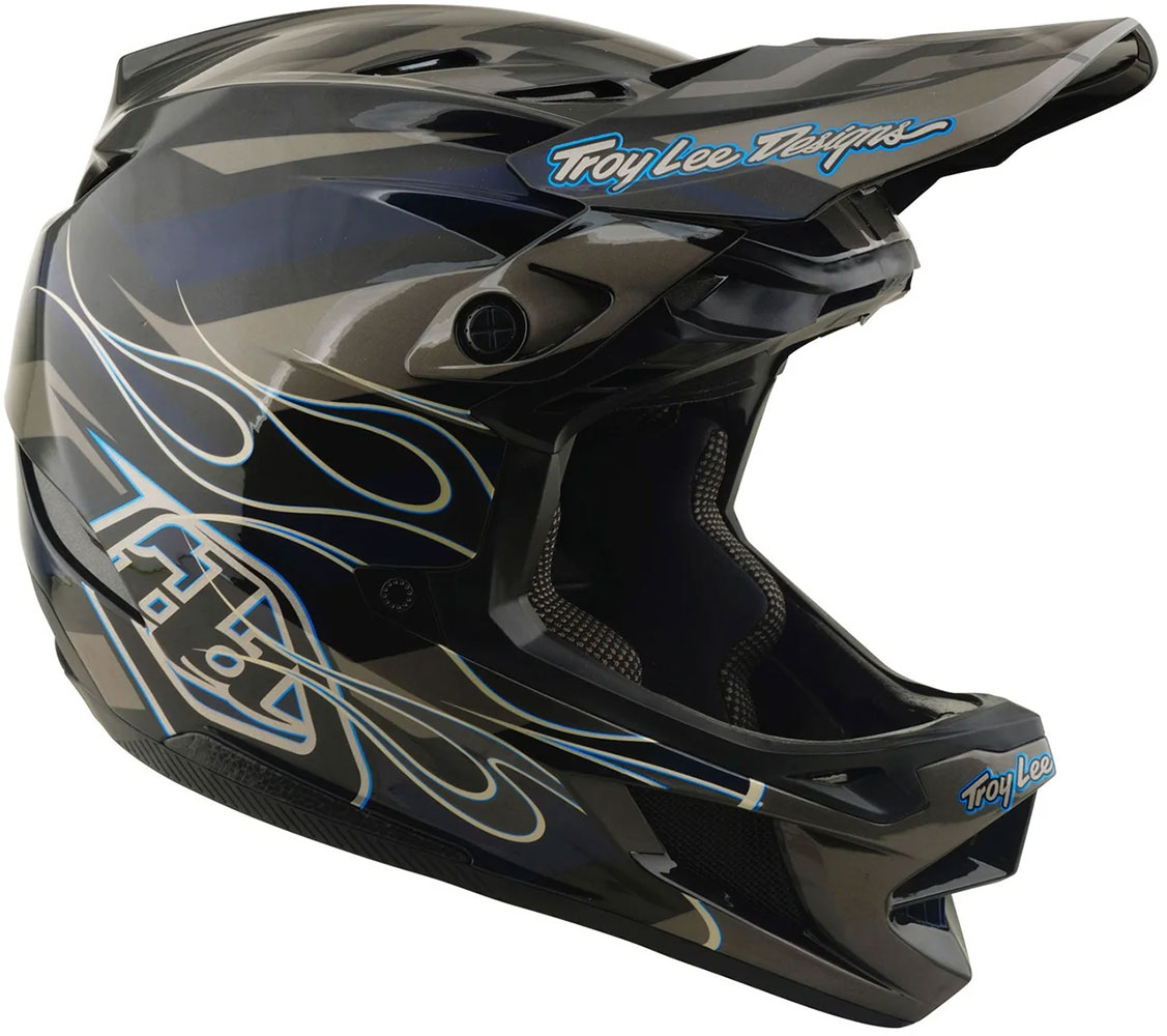 D4 Composite Burst - Casco integrale grigio