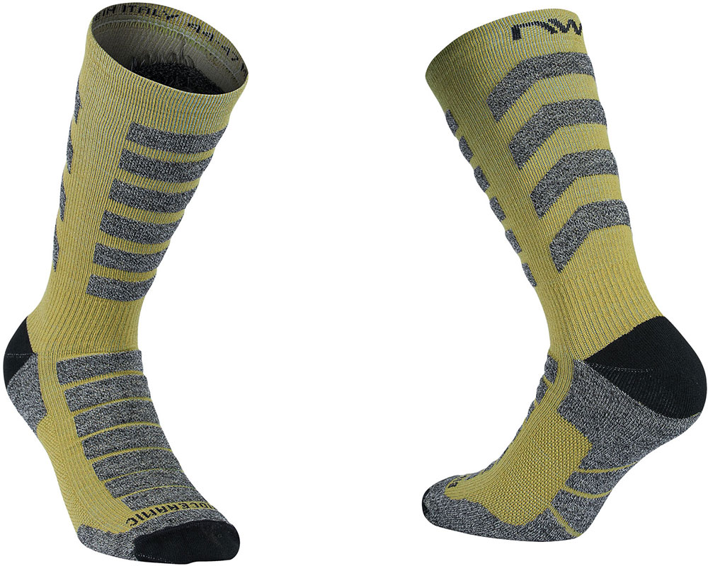 Husky Ceramic High Sock - Chaussettes thermiques vert kaki