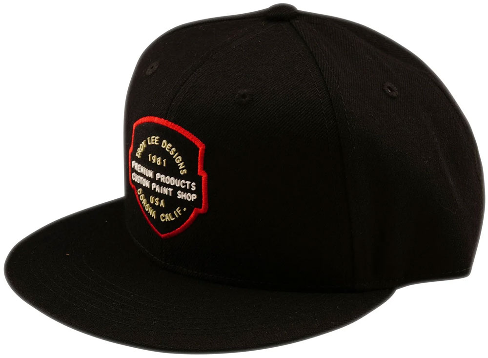 Flat Bill Snapback Imprint - Kappe Black
