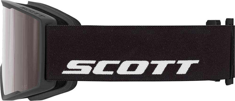 Trace Pro Silver Chrome - Ski Goggle Black