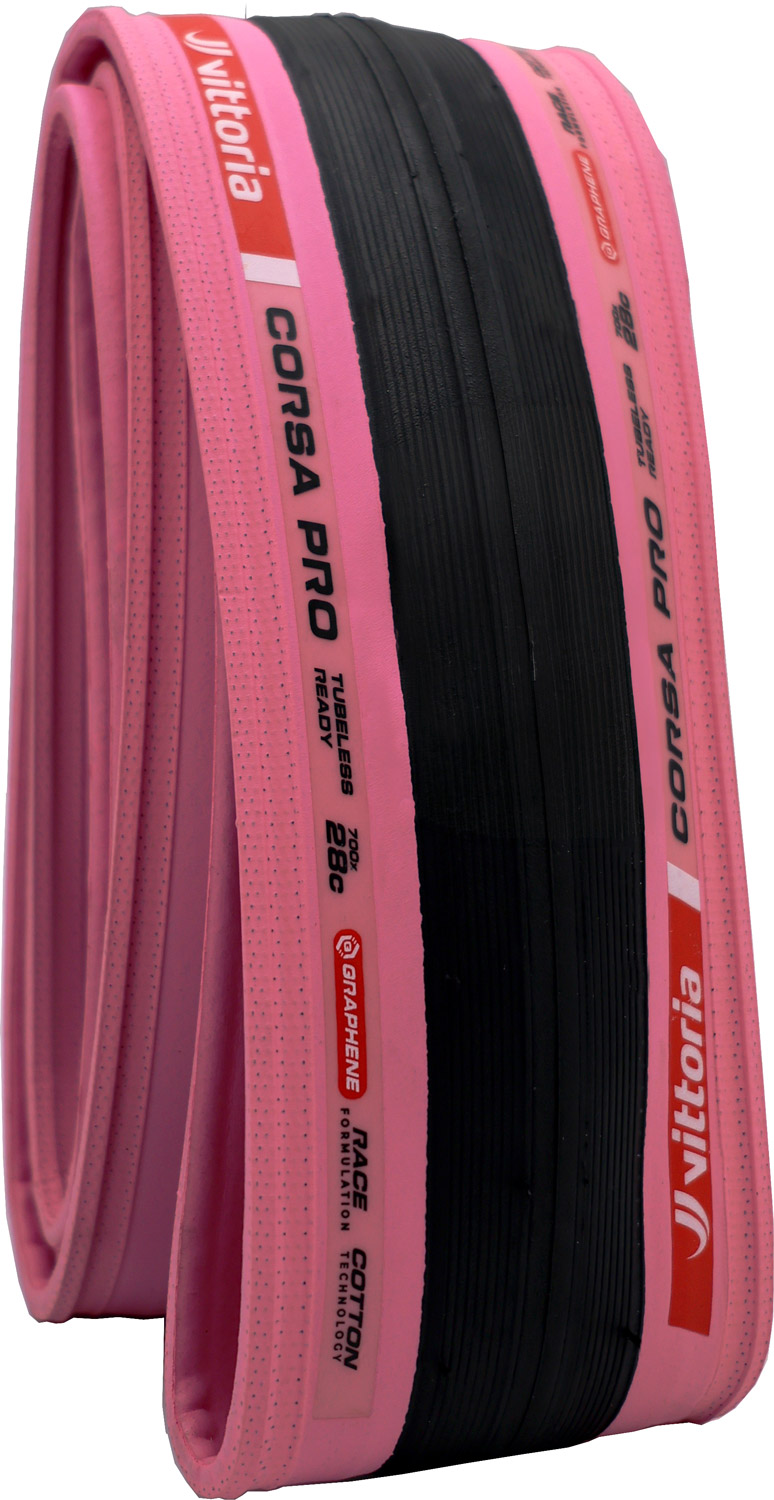 Pneumatico pieghevole Corsa Pro Pink G2.0 TLR 28-622 Edizione speciale