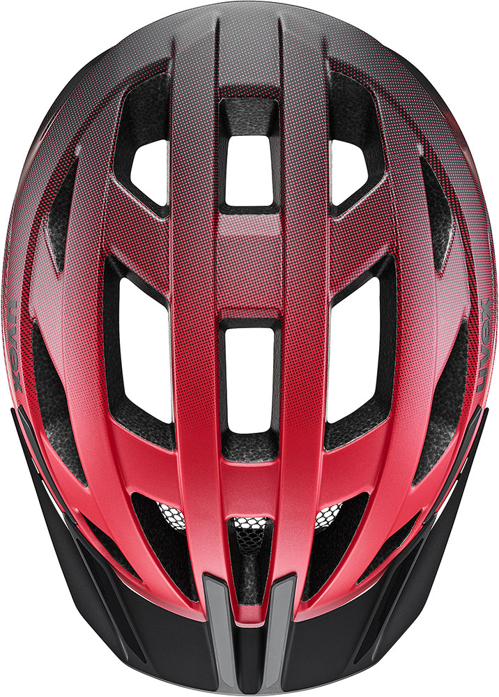 i-vo 2 red-black matt - Trekking Helm