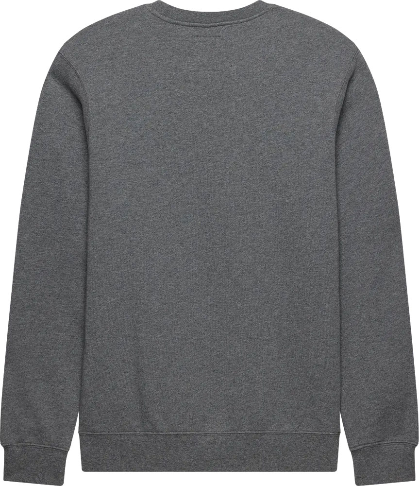 Jersey Absolute Fleece Crew - Color gris grafito jaspeado