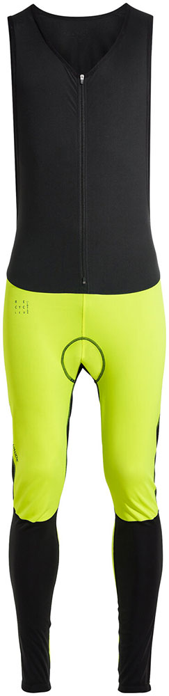 Posta Warm Bib Tights Neon yellow