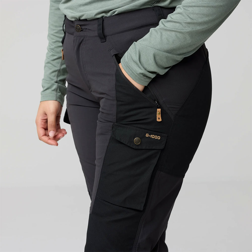 Nikka Curved - Pantalon pour femme bleu marine foncé