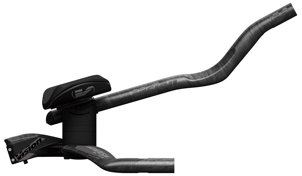 パーツ VISION METRON TFA AEROBAR Vision Metron TFA Aerobar with Snakebite Stem Time Trial Bar