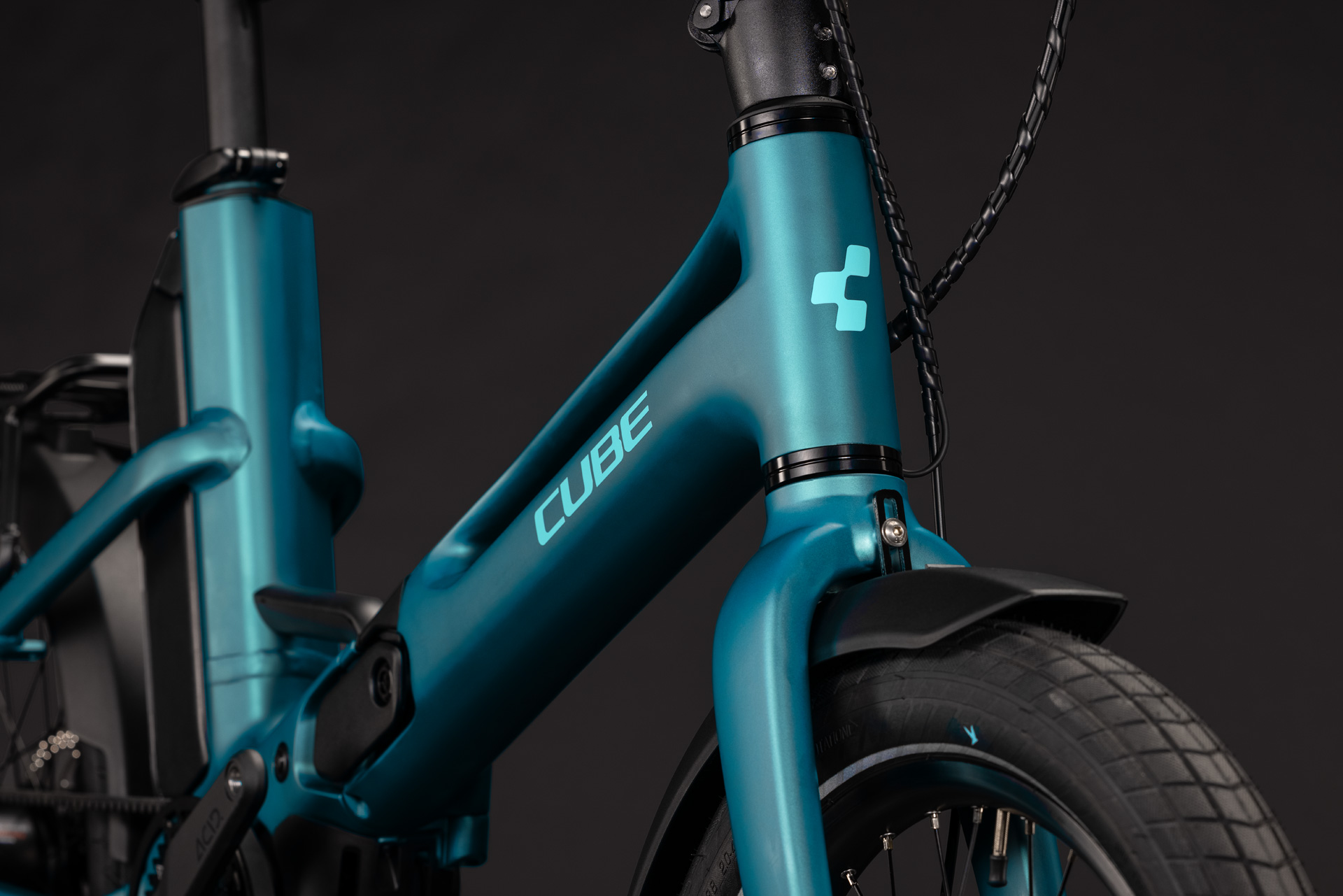 Fold Hybrid Deluxe 540 metallicpetrol´n´sea
