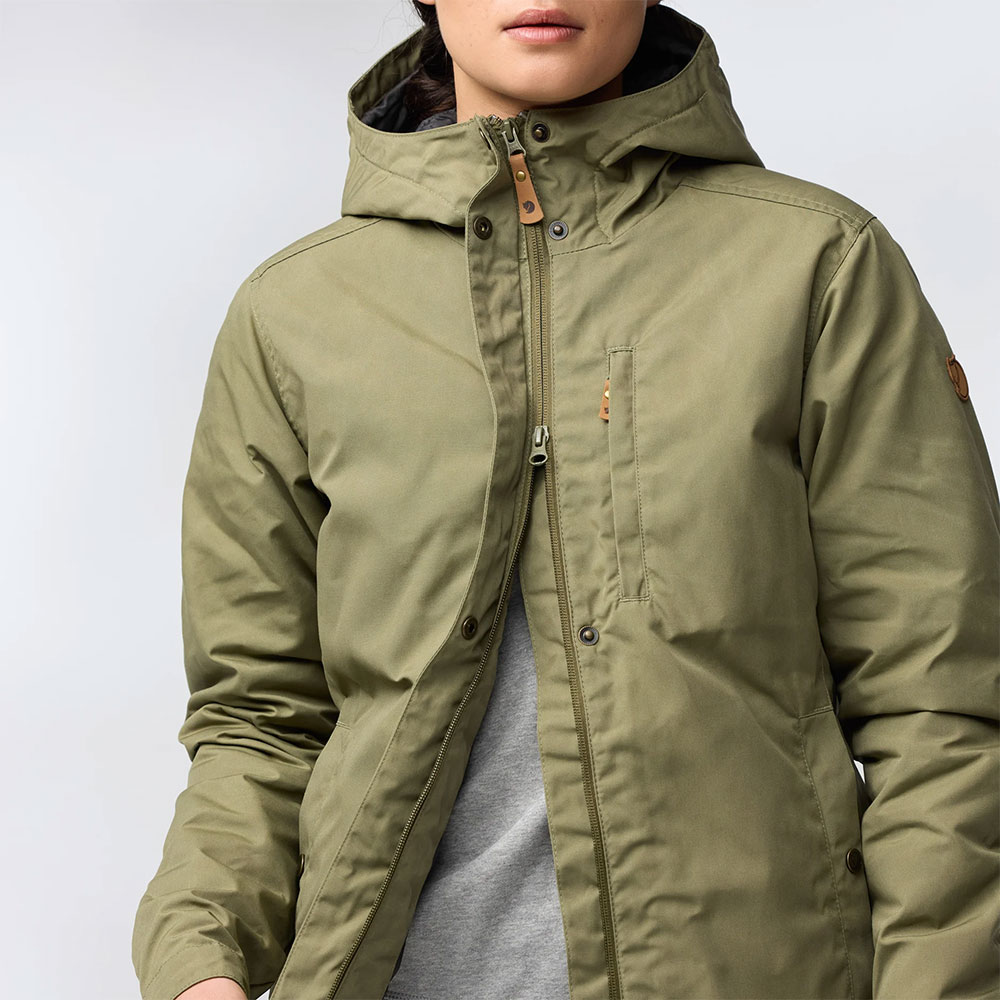 Kiruna Padded - Parka d'hiver pour femme Black Oak