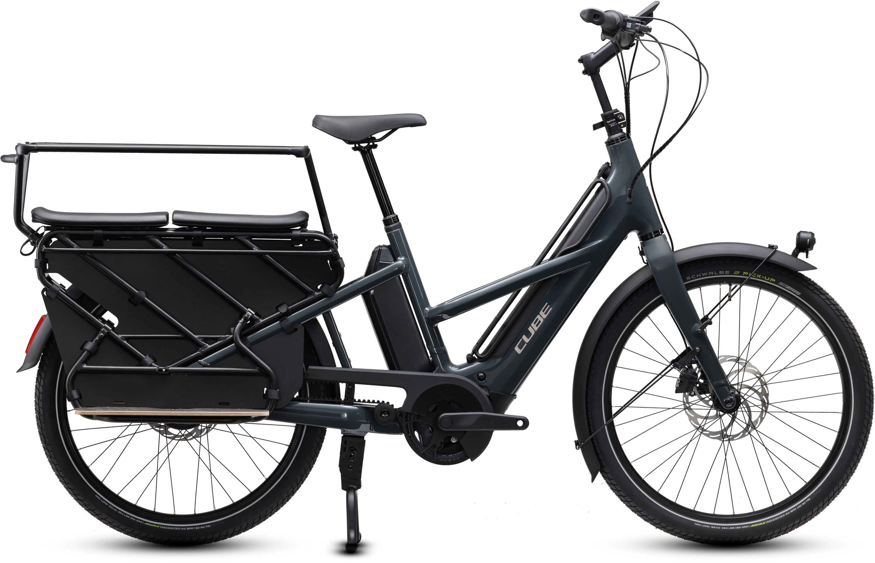 Longtail Hybrid Deluxe Family 800 shadowgrey´n´grey