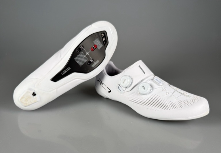B-WARE / SH-RC703 Weiss - Rennradschuhe breit 46