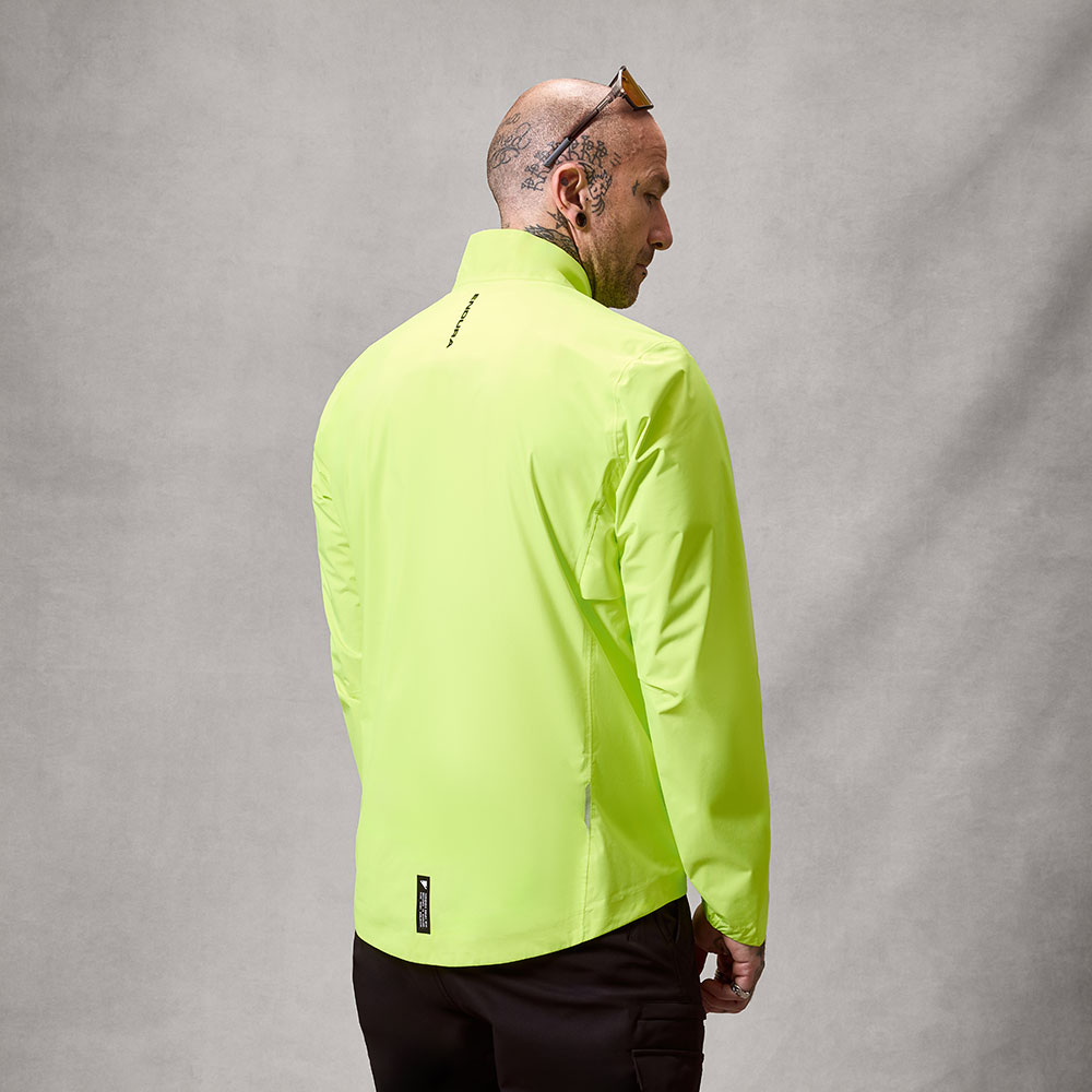 Loop Rout – MTB Rain Jacket Yellow