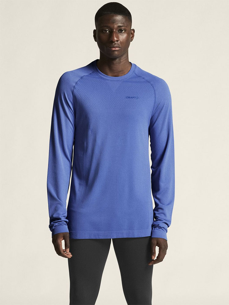 Active Comfort 2 Long-Sleeved Functional Undershirt, Ink Blue