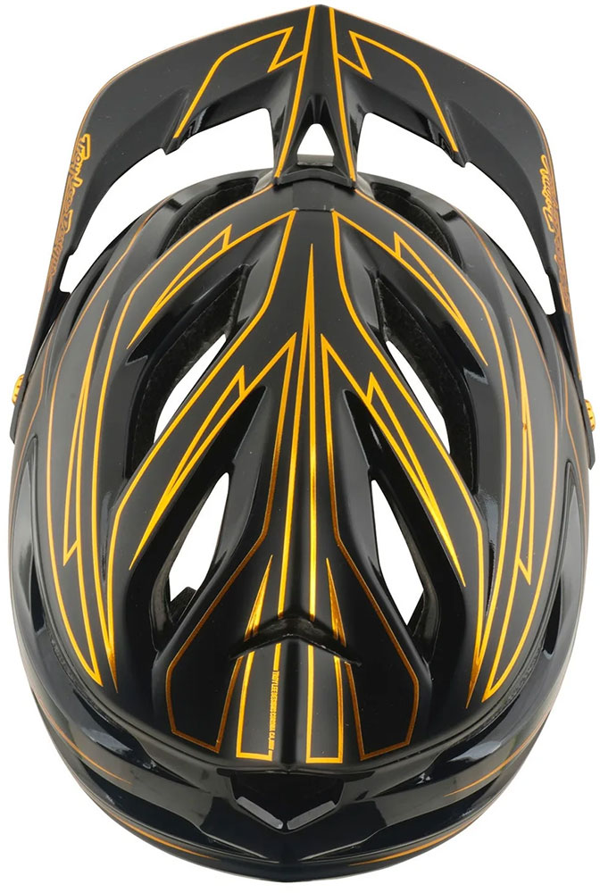 A3 Pinstripe - Casco da MTB nero