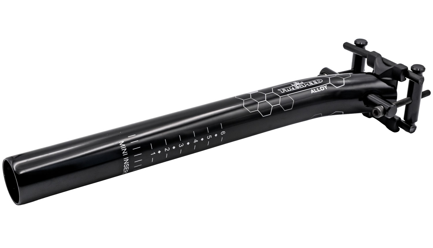 FIRESPEED F-A506 aluminium 7075 seatpost offset 15mm black