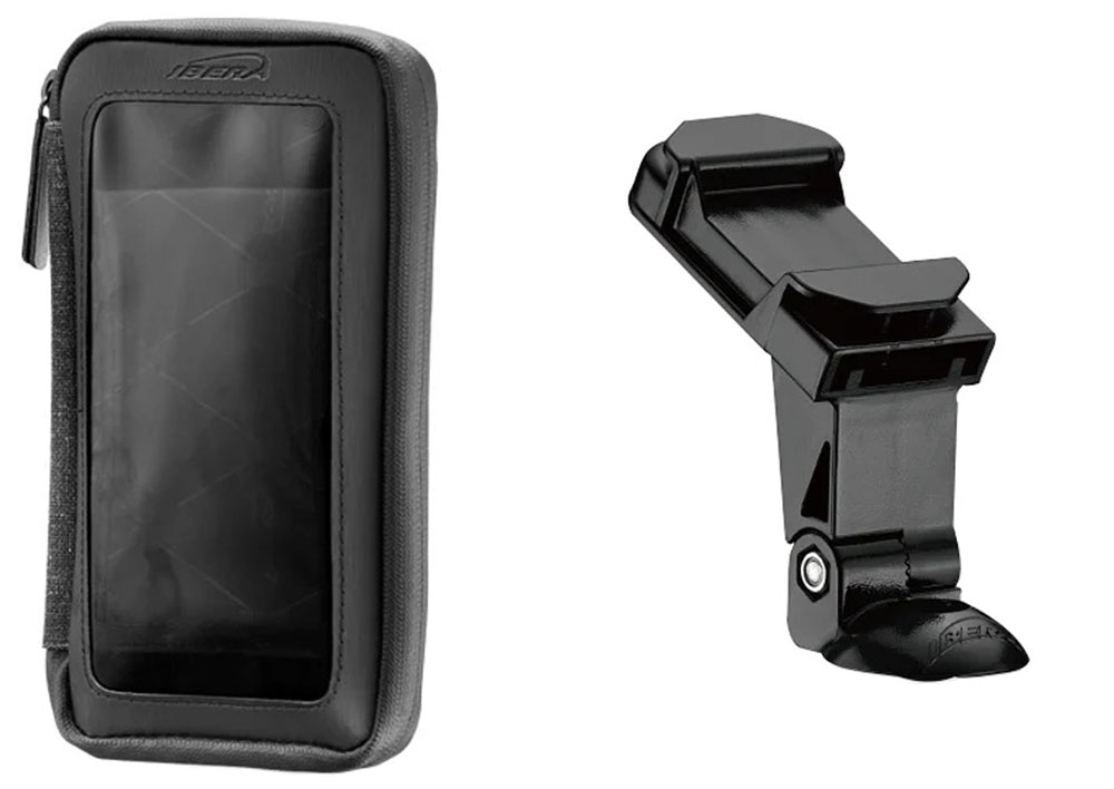 IB-PB28 Universal Smartphone Wallet inkl. Q5 Ahead-Vorbauklemmung