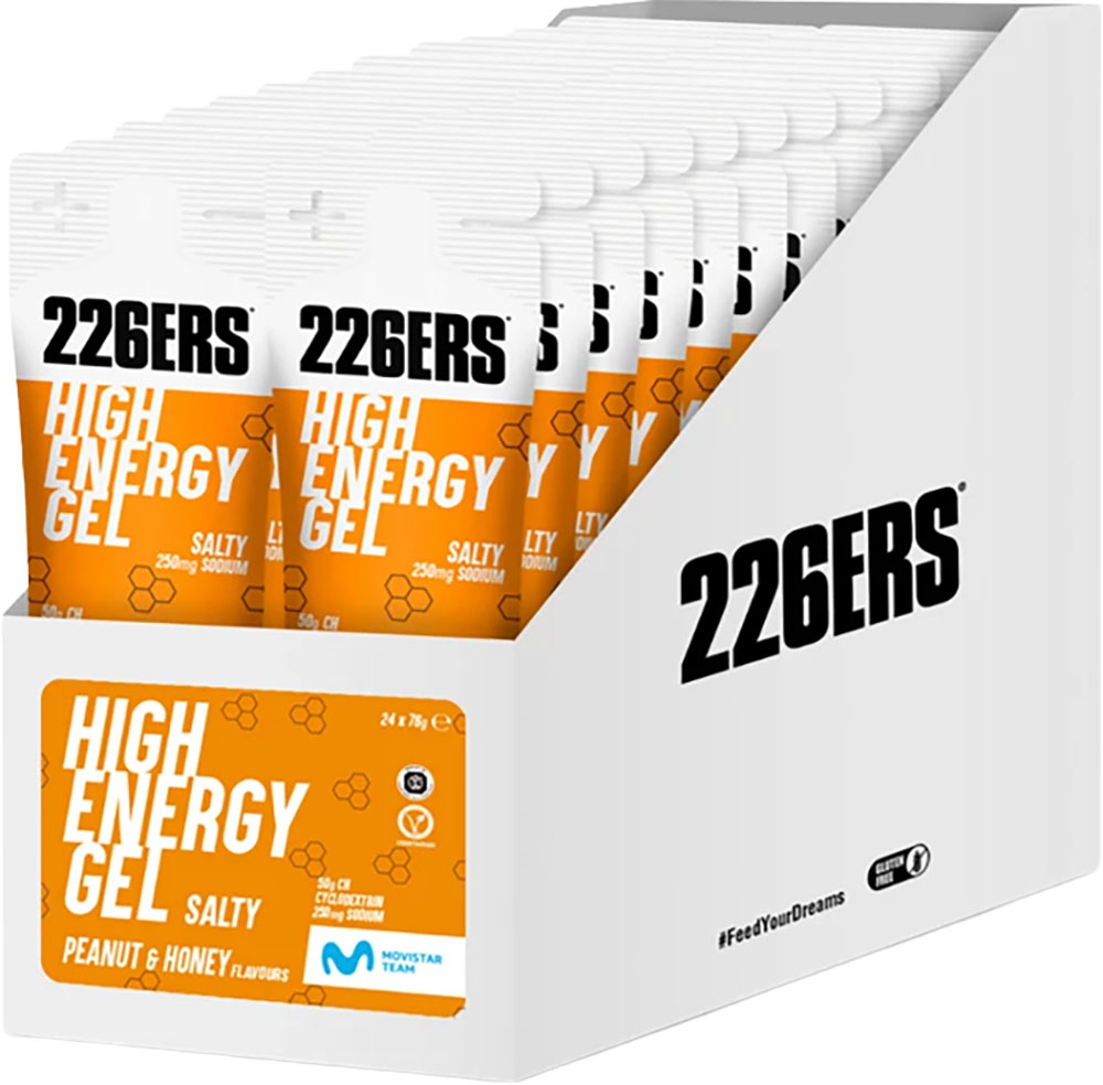 High Energy Gel Salty 24x76g