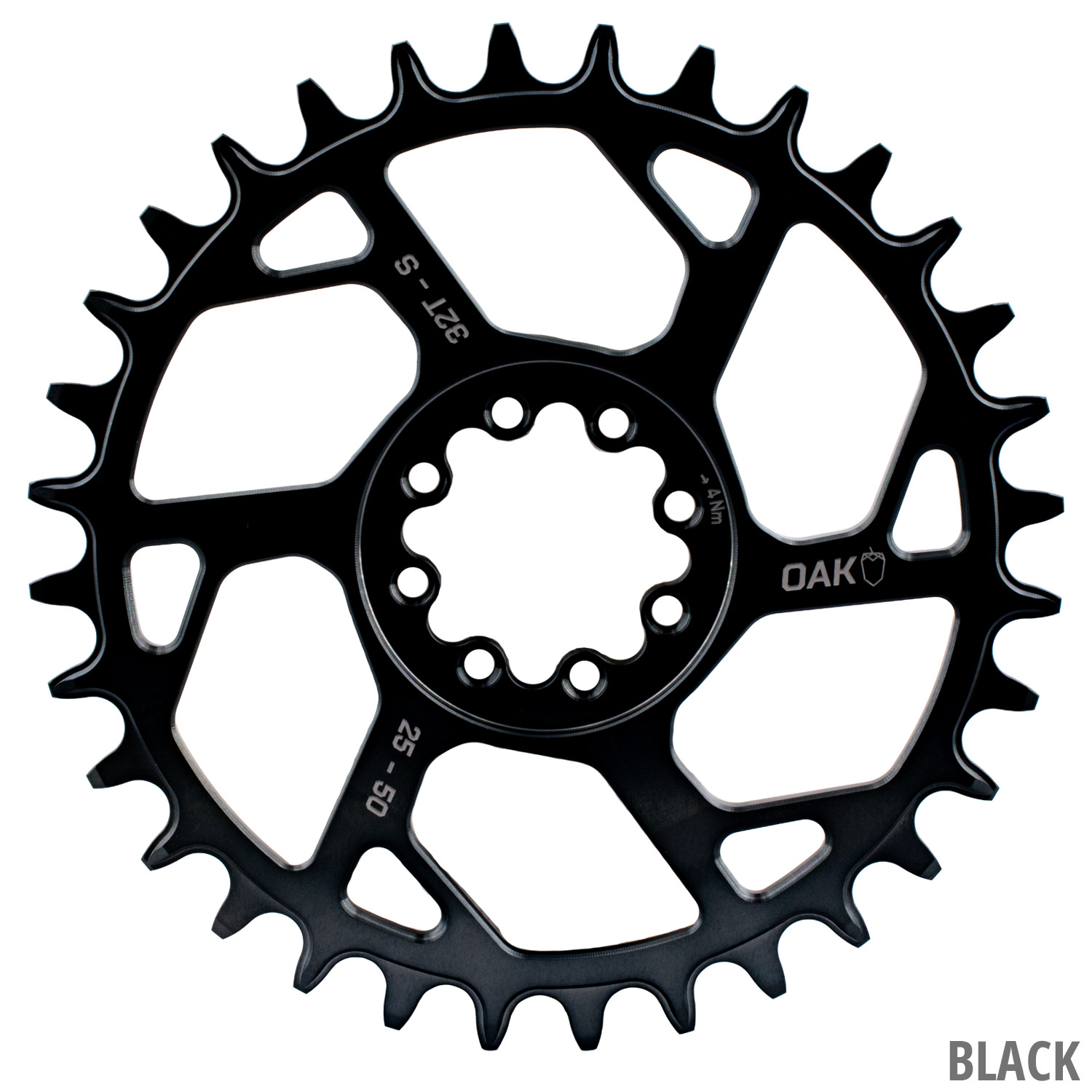 Amulet 8-bolt chainring 32T
