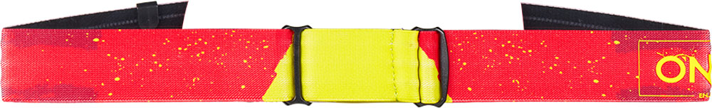 B-22 Paint - Rosso Goggle/Giallo neon