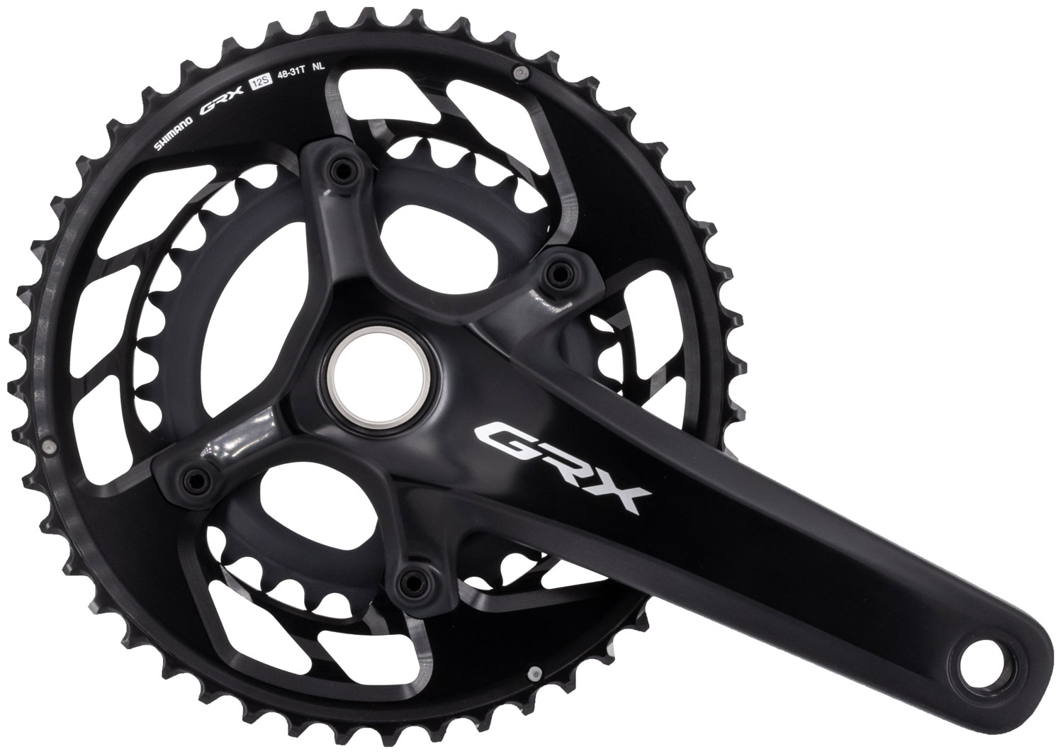 Shimano GRX FC-RX610 2x12-speed Crank 46/30 Crank 2 x 12-speed