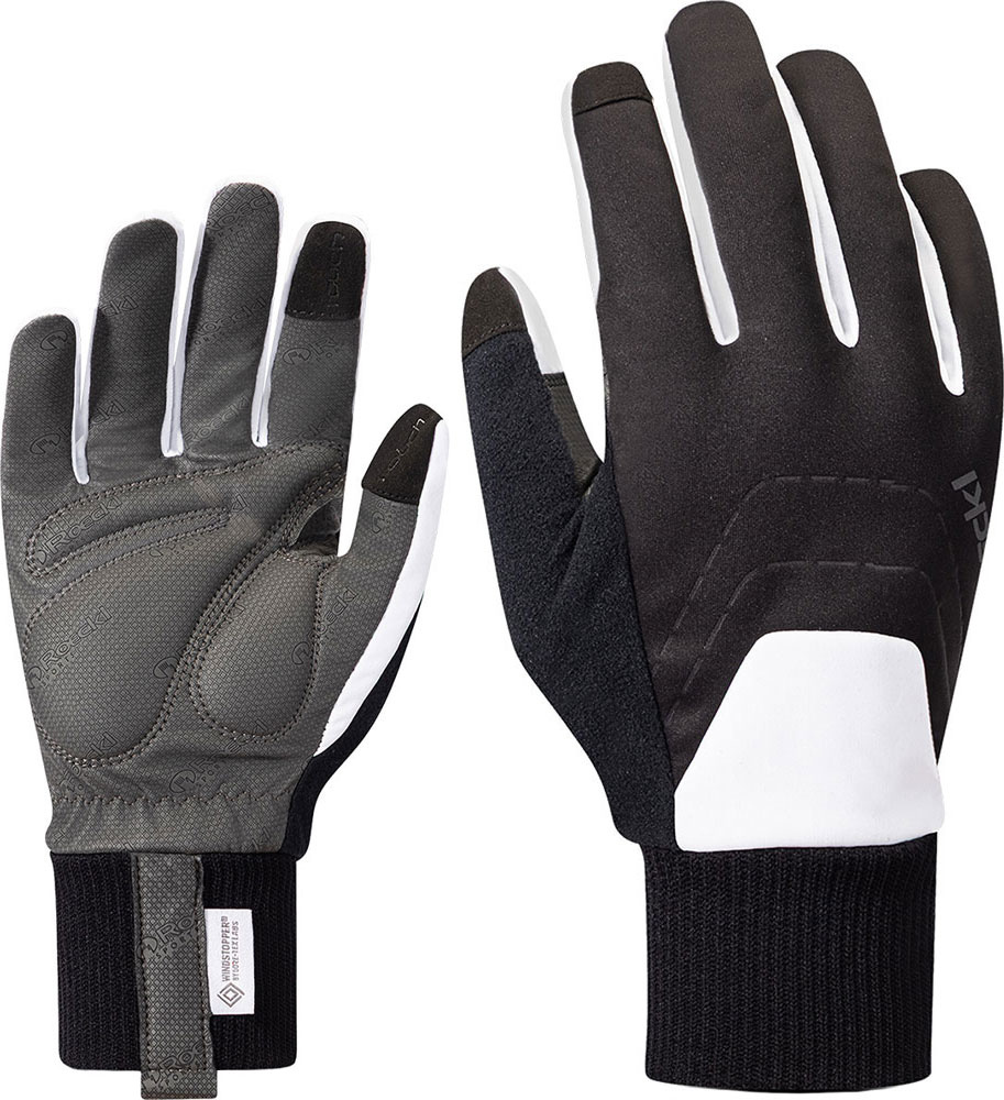 Rofan 3 - Fahrradhandschuhe Black/White