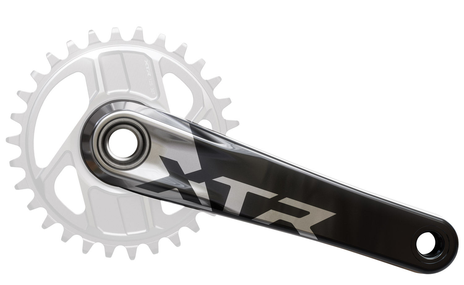 SHIMANO XTR FC-M9200 クランク ギア無し 165mm ① Shimano XTR FC-M9200 12-speed Crank without Chainring Crank 1 x 12
