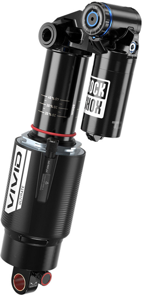 パーツ ROCKSHOX DELUXE SELECT+ 230X60 RockShox Deluxe Select+ 230x60 Rear Shock (RS-DLX-SELP-B2) | The