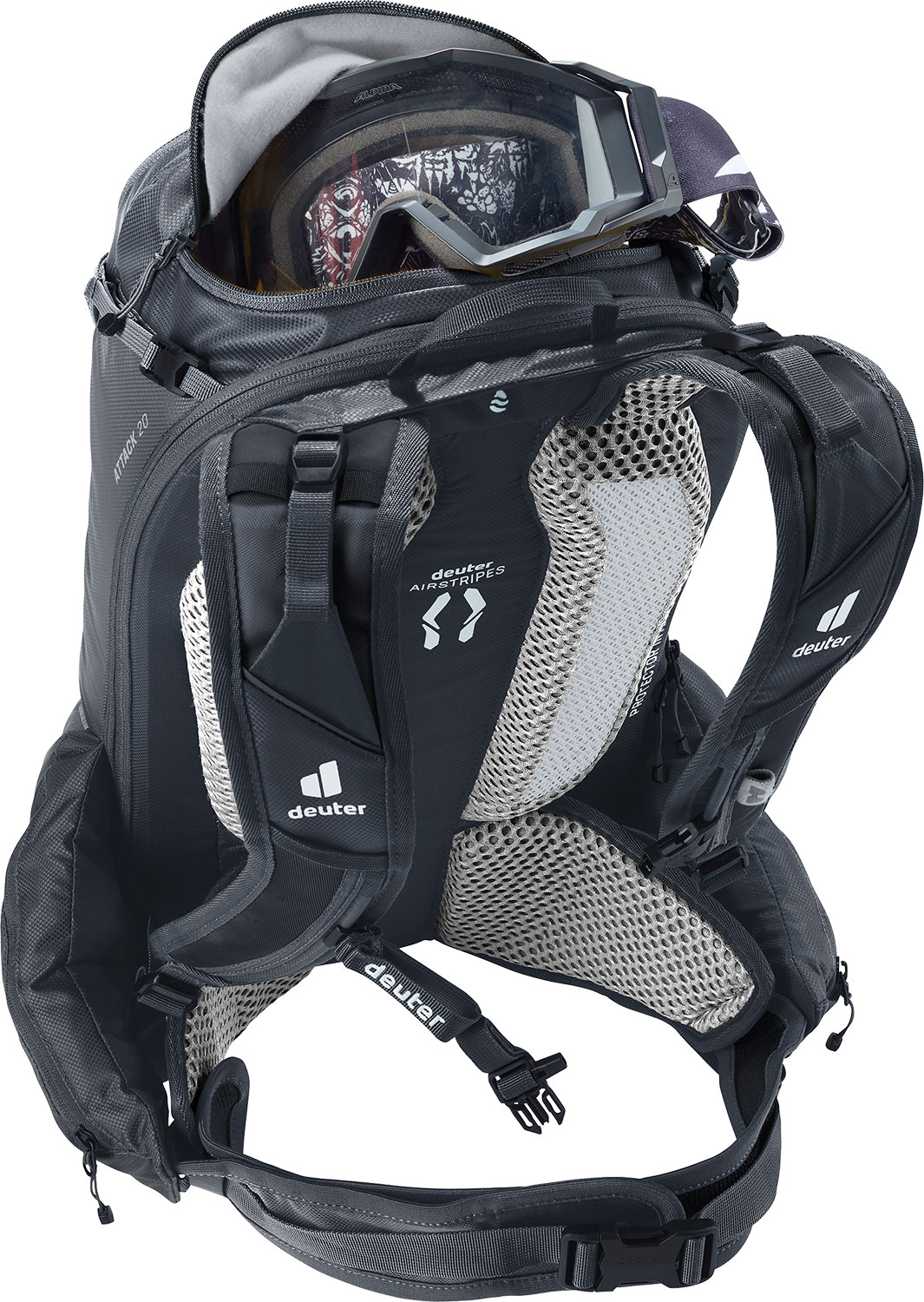 deuter attack 20l backpack 20 Protector : Sports & Outdoors deuter Attack MTB Backpack