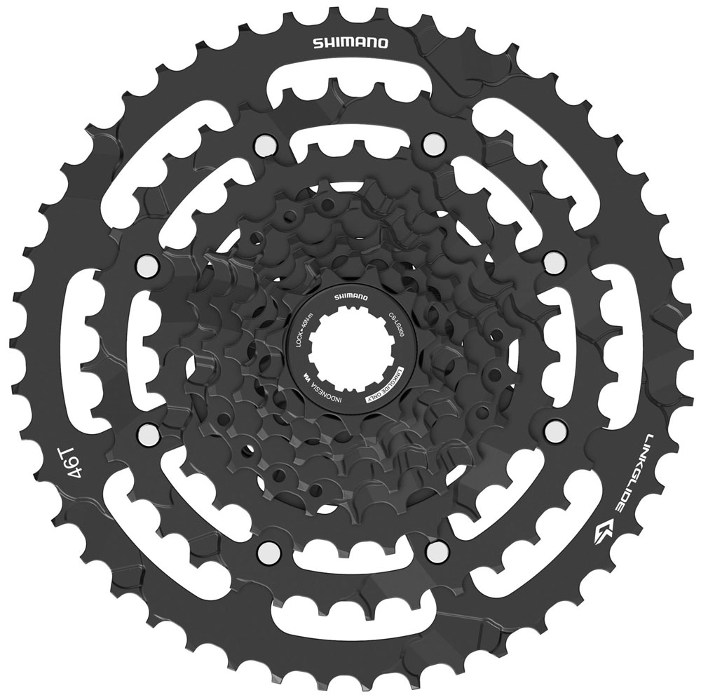 Shimano CUES CS-LG300 9-speed Linkglide Cassette 9-speed | Bike