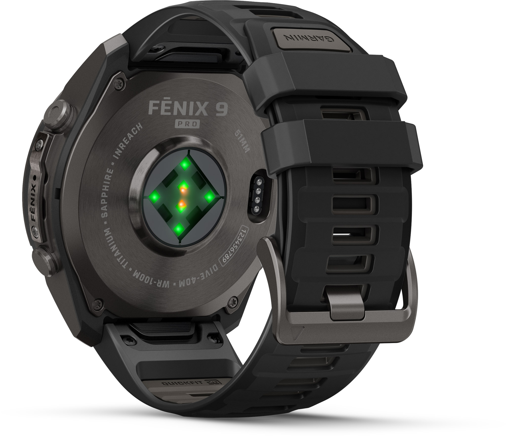 Fenix 9 Pro - inReach®, 51 mm AMOLED - GPS Multisport Smartwatch