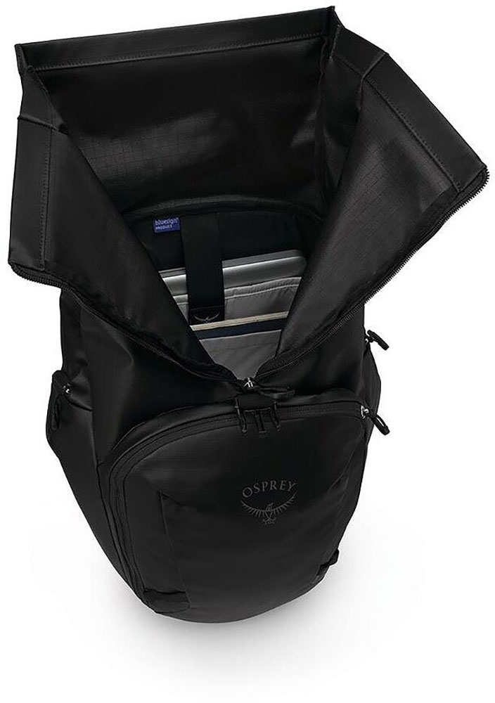 Transporter 30 Roll Top - Sac à dos Raven Black