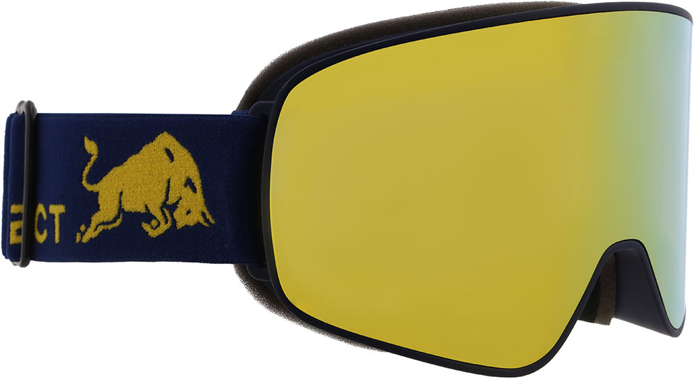 RUSH-20YE2 Smoke with Yellow Mirror - Gafas de esquí
