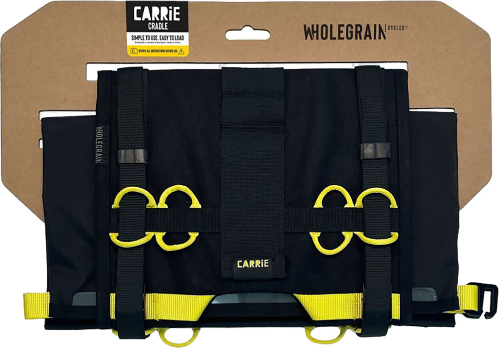 Sistema de bolsa para manillar Carrie, con bolsa de transporte incluida