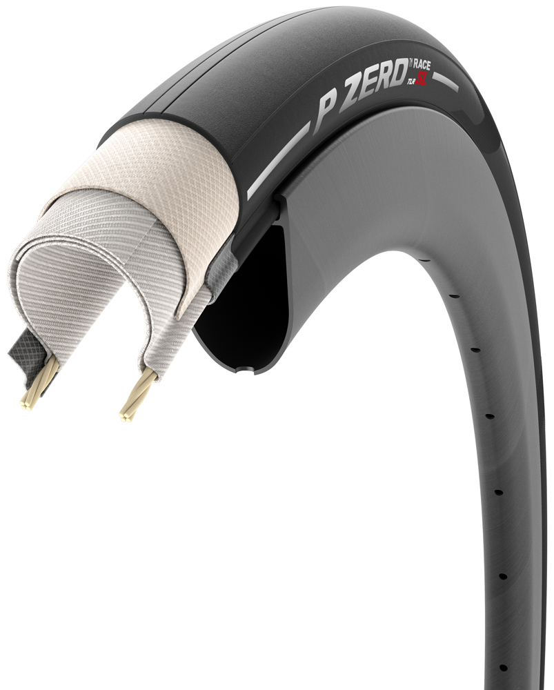 ★【未使用】PIRELLI P ZERO RACE TLR SL 28C Pirelli P ZERO™ Race TLR SL Folding Tyre Road Bike - folding